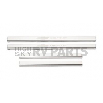 Putco Door Sill Protector - Stainless Steel Black Set Of 4 - 95183