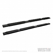 Westin Automotive Nerf Bar - Truck Wheel to Wheel Black Powder Coated Aluminum Oval - 28-534735