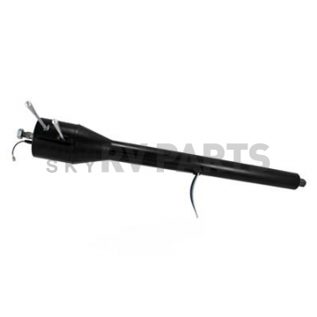 Flaming River Steering Column Bell Style 35 Inch Black Stainless Steel - FR2000748B