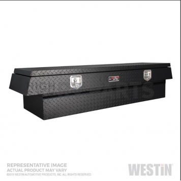 Westin Automotive Tool Box Side Mount Black Aluminum - 80-TBS200-88D-BT