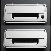 All Sales Exterior Door Handle -  Polished Aluminum Set Of 2 - 921