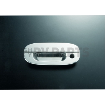 All Sales Exterior Door Handle -  Polished Aluminum Set Of 2 - 921-1
