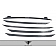 Extreme Dimensions Bumper Grille Insert Honeycomb  Gray Polyurethane - 109710