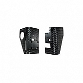 Rugged Ridge Body Corner Guard - Plastic Black Diamond Plate - 1165001