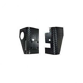 Rugged Ridge Body Corner Guard - Plastic Black Diamond Plate - 1165001