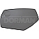 Help! By Dorman Exterior Mirror Glass OEM Manual Single - 56193