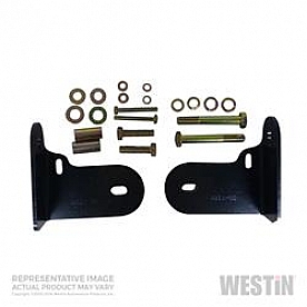 Westin Automotive Bull Bar Mounting Kit Powder Coated Black Steel - 30-1005