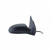 K-Source Exterior Mirror Electric OEM Black Single - 61583F