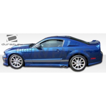 Extreme Dimensions Side Skirt - Primered Fiberglass Reinforced Plastic Black Set of 2 - 104921
