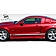 Extreme Dimensions Side Skirt - Primered Fiberglass Reinforced Plastic Black Set of 2 - 104921