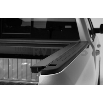 Roll-N-Lock Tonneau Cover Hard Power Retractable Black Matte Aluminum - RC131E-1