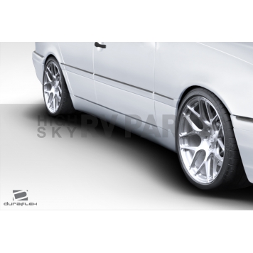 Extreme Dimensions Side Skirt - Primered Fiberglass Reinforced Plastic Black Set of 2 - 112833-1