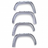 EGR Fender Flare - Ingot Silver - Vehicle Color Code UX ABS Plastic Gloss Set Of 4 - 793574UX
