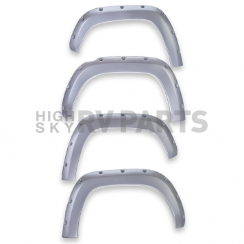 EGR Fender Flare - Ingot Silver - Vehicle Color Code UX ABS Plastic Gloss Set Of 4 - 793574UX