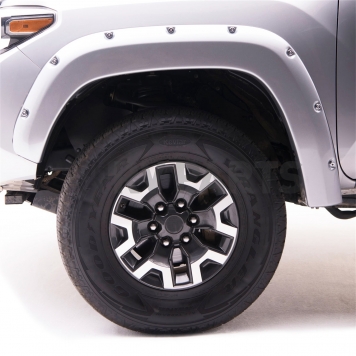EGR Fender Flare - Ingot Silver - Vehicle Color Code UX ABS Plastic Gloss Set Of 4 - 793574UX-1