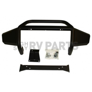 Warn Bumper 1-Piece Design Steel Black - 88697