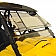 Kolpin Windshield - Full-Tilt Polycarbonate Clear - 3000