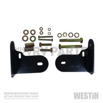 Westin Automotive Bull Bar Mounting Kit Powder Coated Black Steel - 30-1345