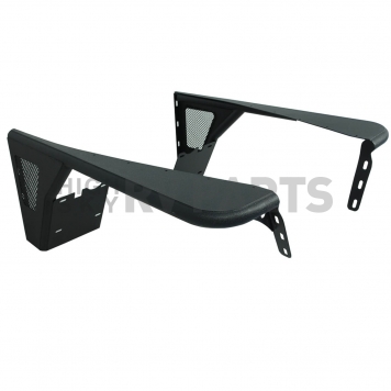 Paramount Automotive Fender Flare - Black Steel Black Set Of 2 - 510041-1