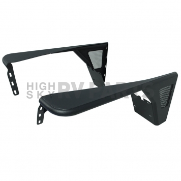 Paramount Automotive Fender Flare - Black Steel Black Set Of 2 - 510041-2