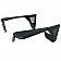 Paramount Automotive Fender Flare - Black Steel Black Set Of 2 - 510041