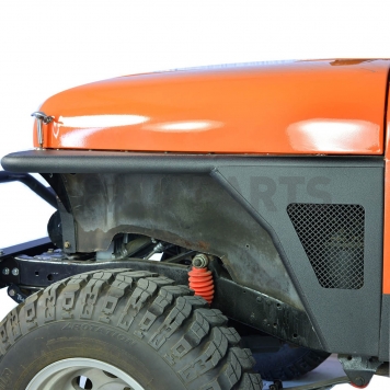 Paramount Automotive Fender Flare - Black Steel Black Set Of 2 - 510041-3