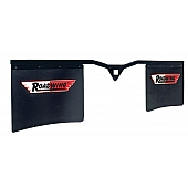 Roadmaster Inc Mud Flap - Rubber Black Powder Coated Set Of 2 - 4400
