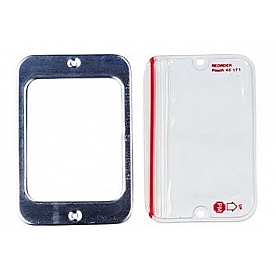 Peterson Mfg. Certificate Holder - Vinyl Rectangle - 45171
