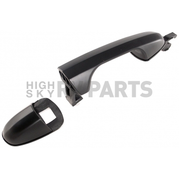 Help! By Dorman Exterior Door Handle - Plastic Black Single - 81589-2