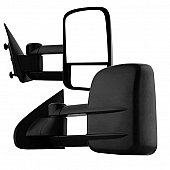 Xtune Exterior Towing Mirror Manual Rectangular Set Of 2 - 9935404
