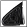 Xtune Exterior Towing Mirror Manual Rectangular Set Of 2 - 9935404