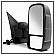 Xtune Exterior Towing Mirror Electric Rectangular Single - 9935442