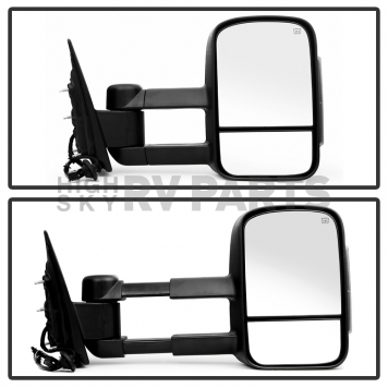 Xtune Exterior Towing Mirror Electric Rectangular Single - 9935442-4