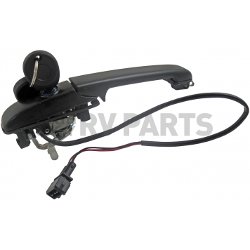 Help! By Dorman Exterior Door Handle - Plastic Black Single - 94502-2