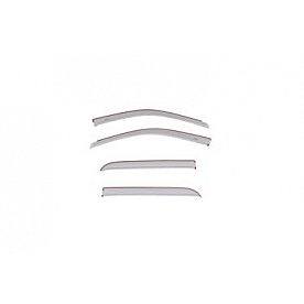 Auto Ventshade (AVS) Rainguard - Bright Silver Metallic - Vehicle Color Code PS2 Acrylic Set Of 4 - 994004PS2