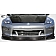 Extreme Dimensions Air Dam Front Lip Carbon Fiber Gloss UV Coated Black - 105737