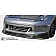 Extreme Dimensions Air Dam Front Lip Carbon Fiber Gloss UV Coated Black - 105737