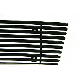 Carriage Works Bumper Grille Insert  Billet Aluminum Black  - 43773