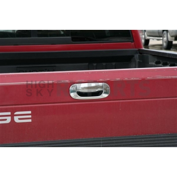 Putco Tailgate Handle Cover - ABS Plastic Silver - 403135
