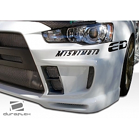 DuraFlex Bumper Cover Plain  GT Concept Fiberglass - 104638
