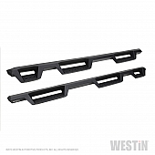 Westin Automotive Nerf Bar - Truck Wheel to Wheel Black Powder Coated Steel Square - 56-534705