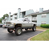 N-Fab Nerf Bar - Truck Wheel to Wheel Black Gloss Powder Coated Steel Round - D9790QC6