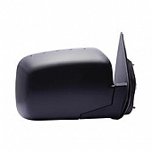 K-Source Exterior Mirror Electric OEM Black Single - 63031H