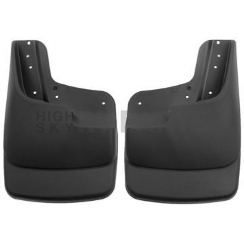 Husky Liner Mud Flap - Black Textured Thermoplastic Olefin Set Of 2 - 56511