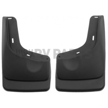 Husky Liner Mud Flap - Black Textured Thermoplastic Olefin Set Of 2 - 56591