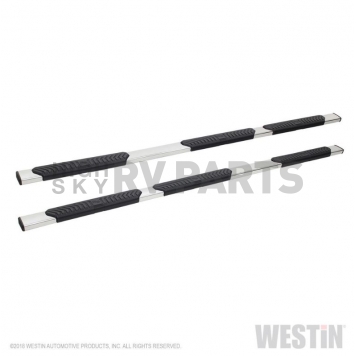 Westin Automotive Nerf Bar - Truck Wheel to Wheel Polished Stainless Steel Oval - 28-534340