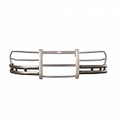 Westin Public Safety Bumper Guard - Powder Coated Black Steel - 1-1/2 Inch - 362015PB