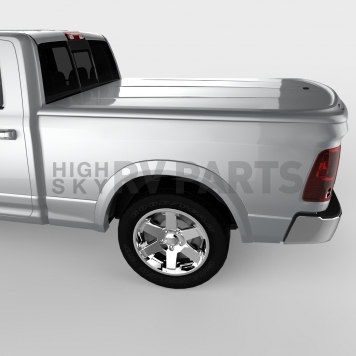 UnderCover Tonneau Cover Hard Tilt-Up Bright Silver Metallic ABS Composite - UC3076L-PS2