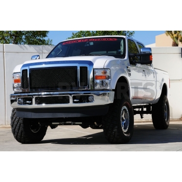 T-Rex Truck Products Grille Insert - Mesh Rectangular Black Powder Coated Steel - 6719631-5