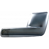 Help! By Dorman Interior Door Handle - Lever Plastic Silver Single - 82170